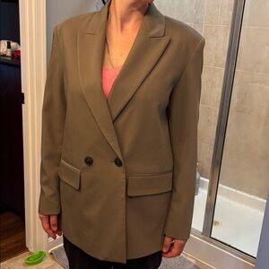 Zara Classic Beige Blazer